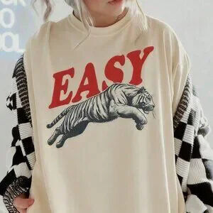 Apricot Casual Women's Graphic Tee Short Sleeve Crew Neck Top
